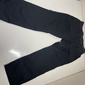 Tesla Chino Pants Mens 36x32 Black Staff Work Uniform Motors Straight